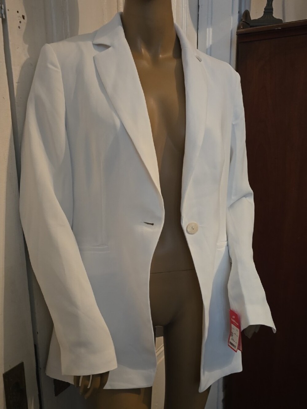 Women’s White Blazer Jacket